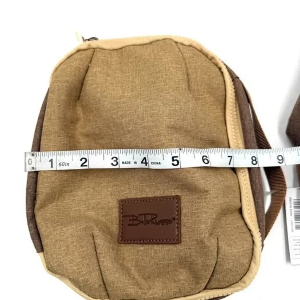 New with tag Bella Rosso 2-Piece Travel Pouch Set